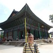 P001-005 July 1 - our first day Seoul city tour began with a morning visit to Jogye-sa or Jogye Temple 曹溪寺 - Daeungjeon, the main Dharma Hall, at the center of Jogyesa...